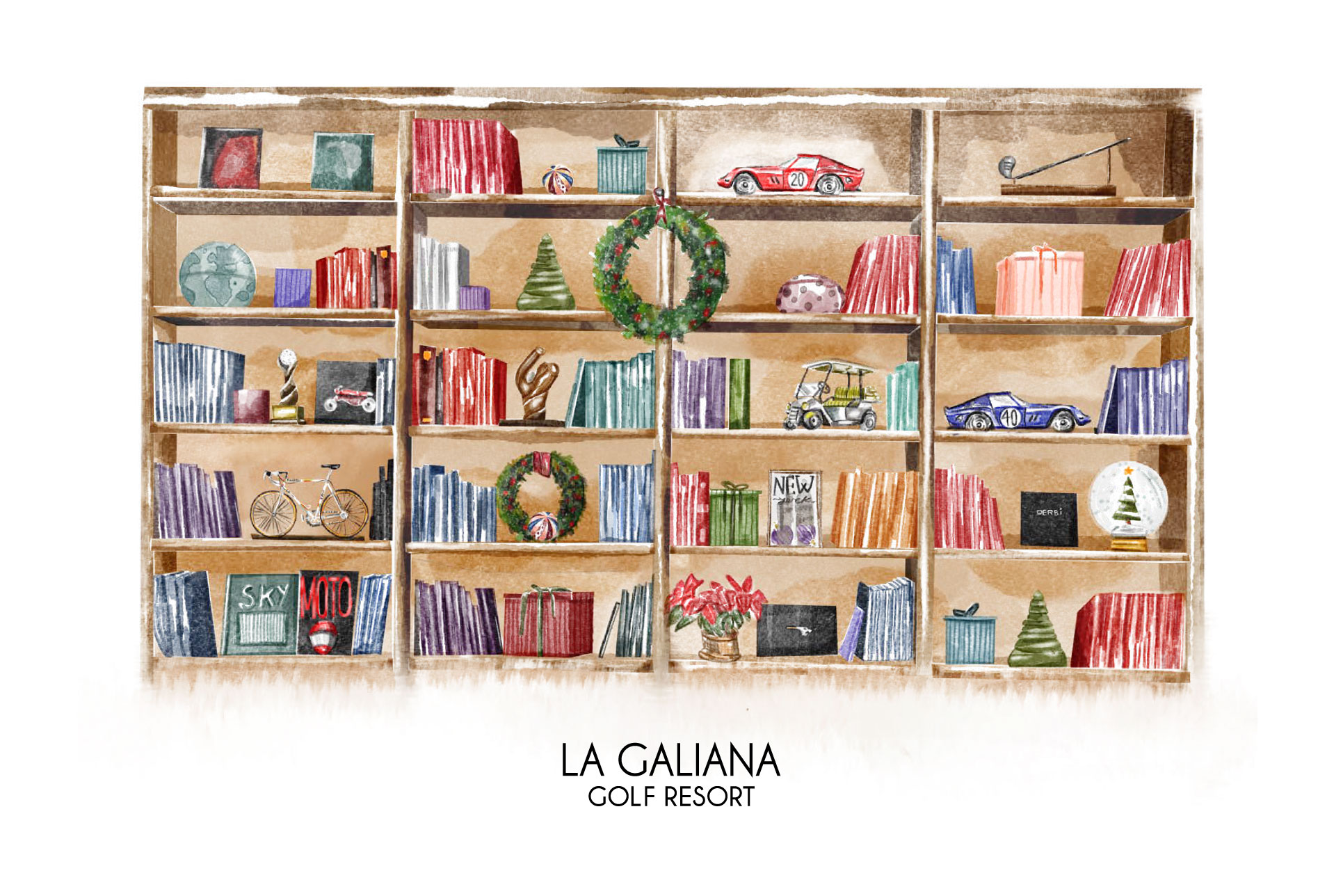 postal navidad la galiana | La Galiana Golf Resort